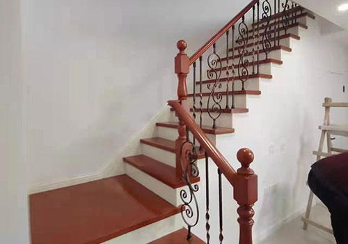 怀柔复式楼楼梯定制装修设计效果图